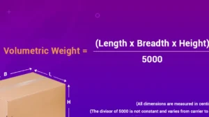 Volumetric weight calculator by calculattr.in