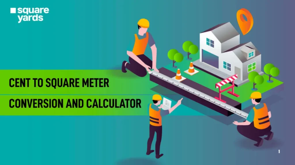 How to calculate square feet to cent