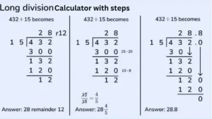 long division calculator